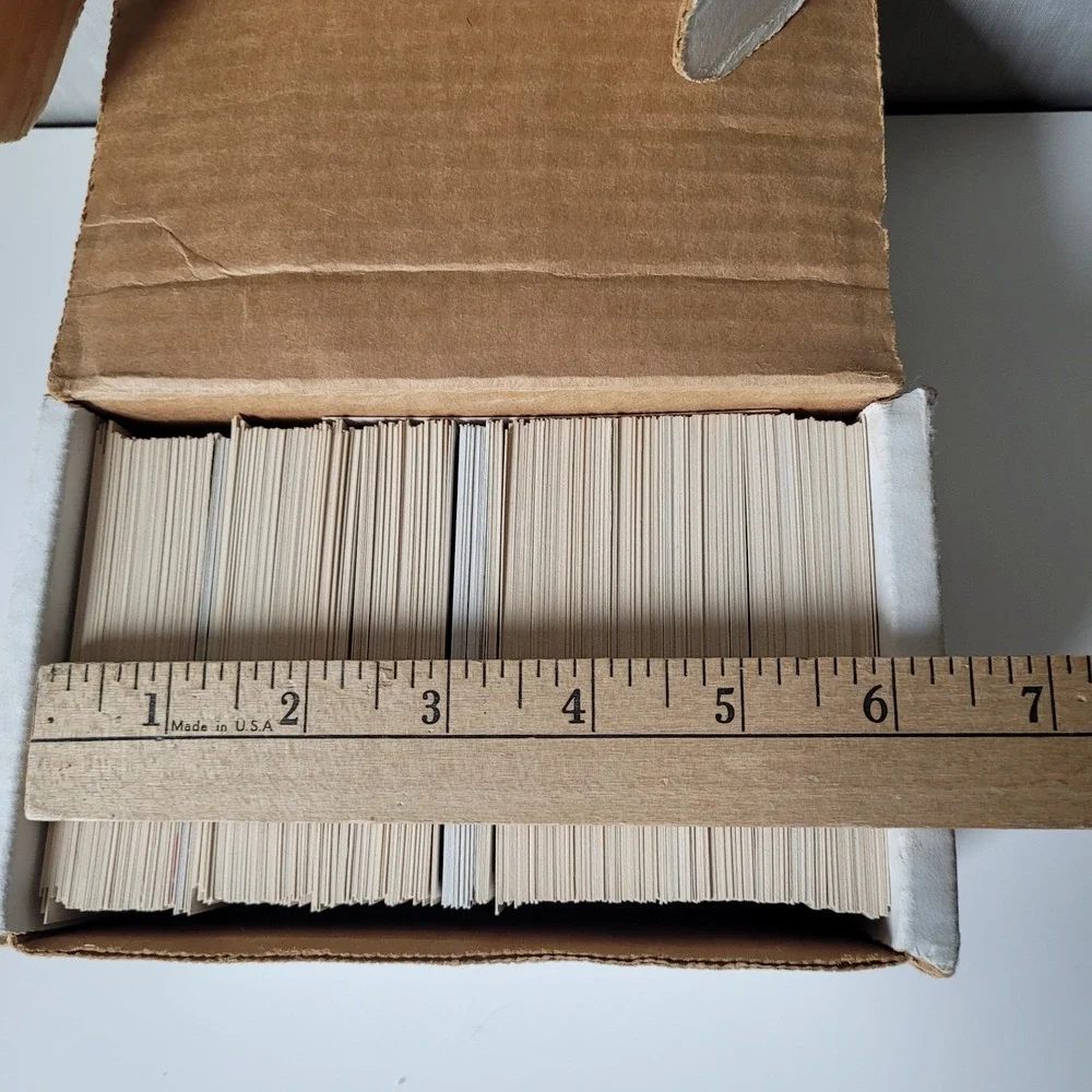 Vintage 90s Sports Card Bulk Box 450+ Lot – 1995 Score Football, Dale Earnhardt